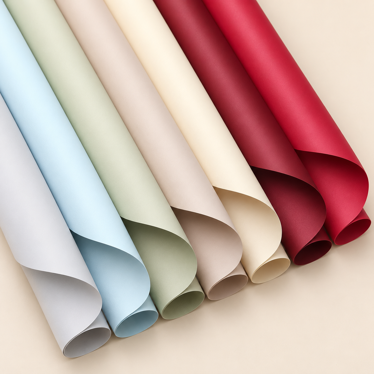 Solid Color Gift Wrapping Paper