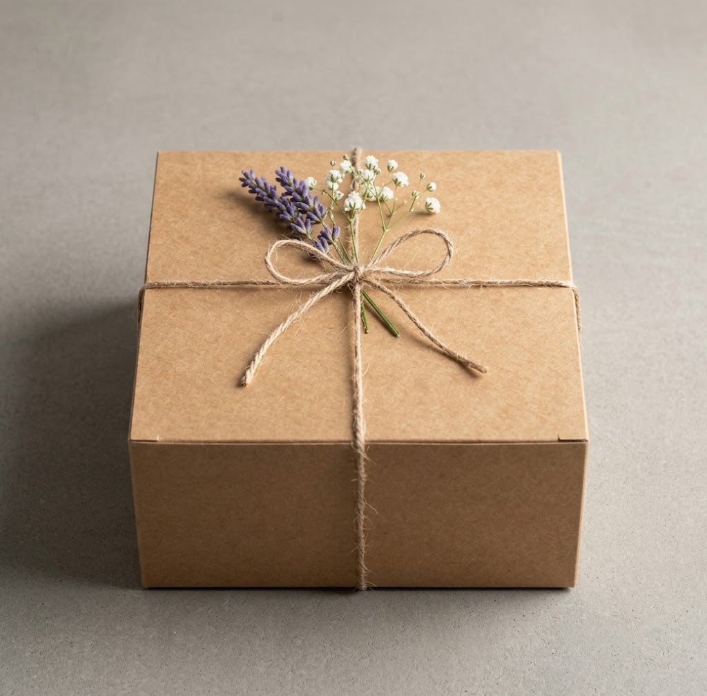 Kraft Square Gift Box