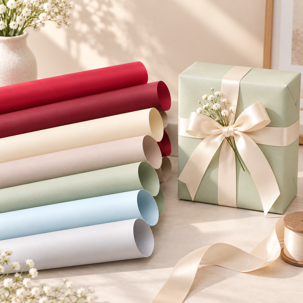 Solid Color Gift Wrapping Paper
