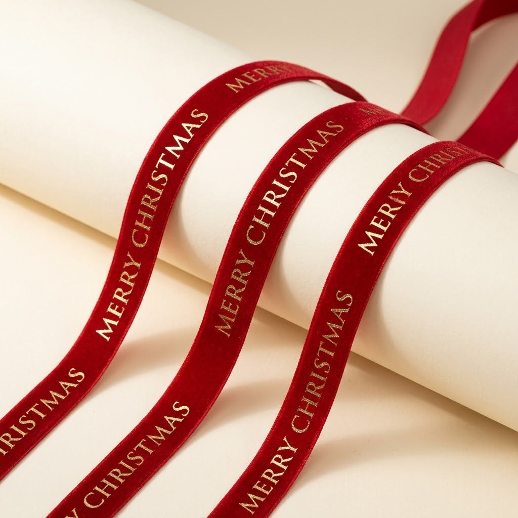 Christmas Gift Wrapping Ribbon