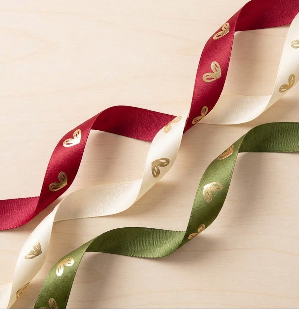 Heart Pattern Gift Wrapping Ribbon